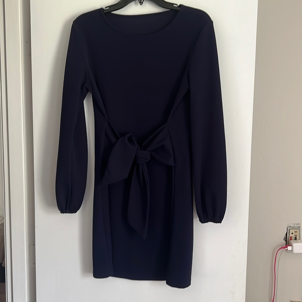Professional blue dress